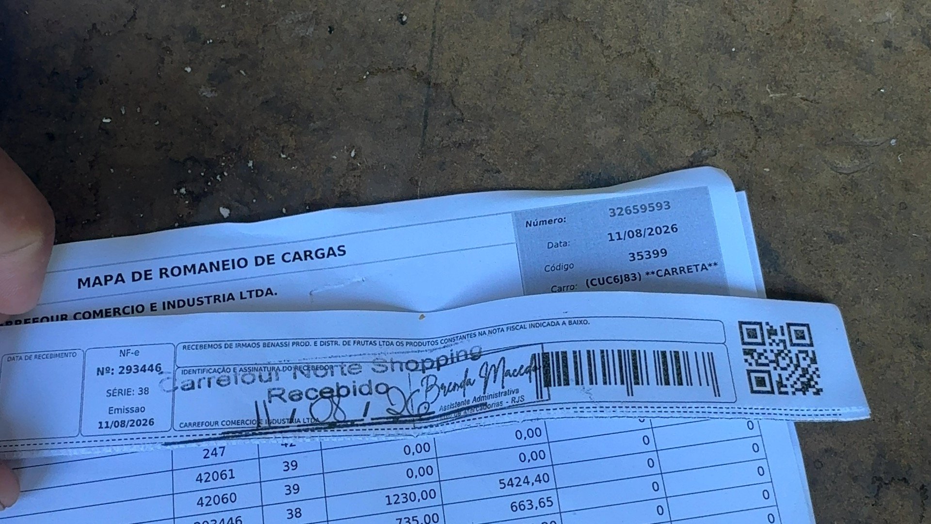Canhoto 168689293