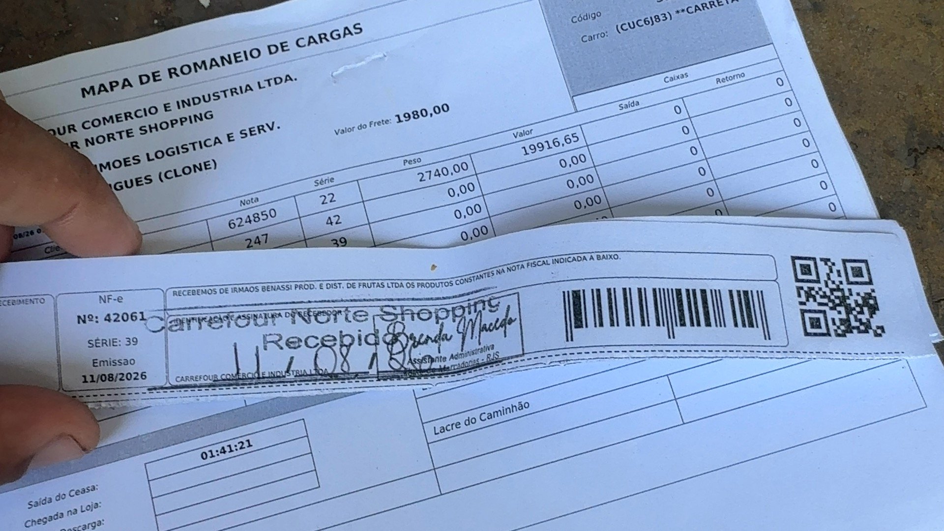 Canhoto 168689093