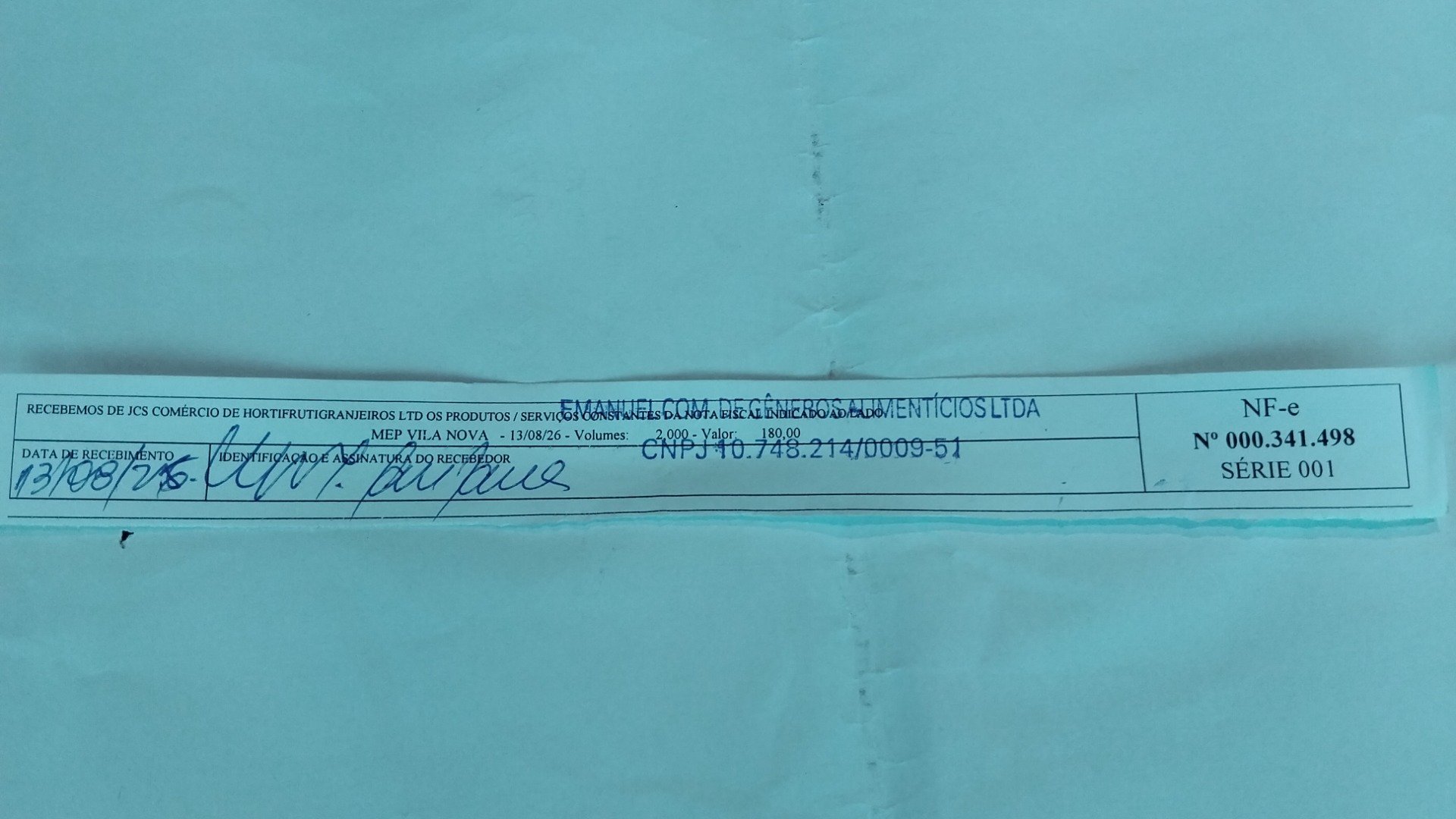Canhoto 169171293