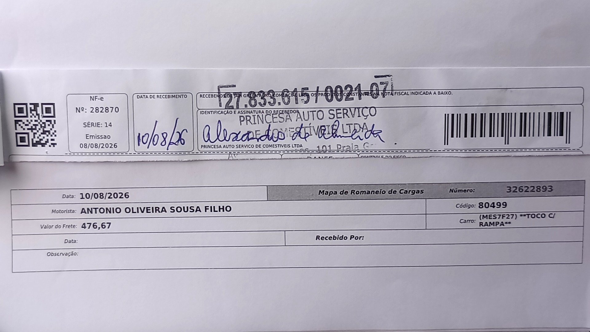Canhoto 168493593