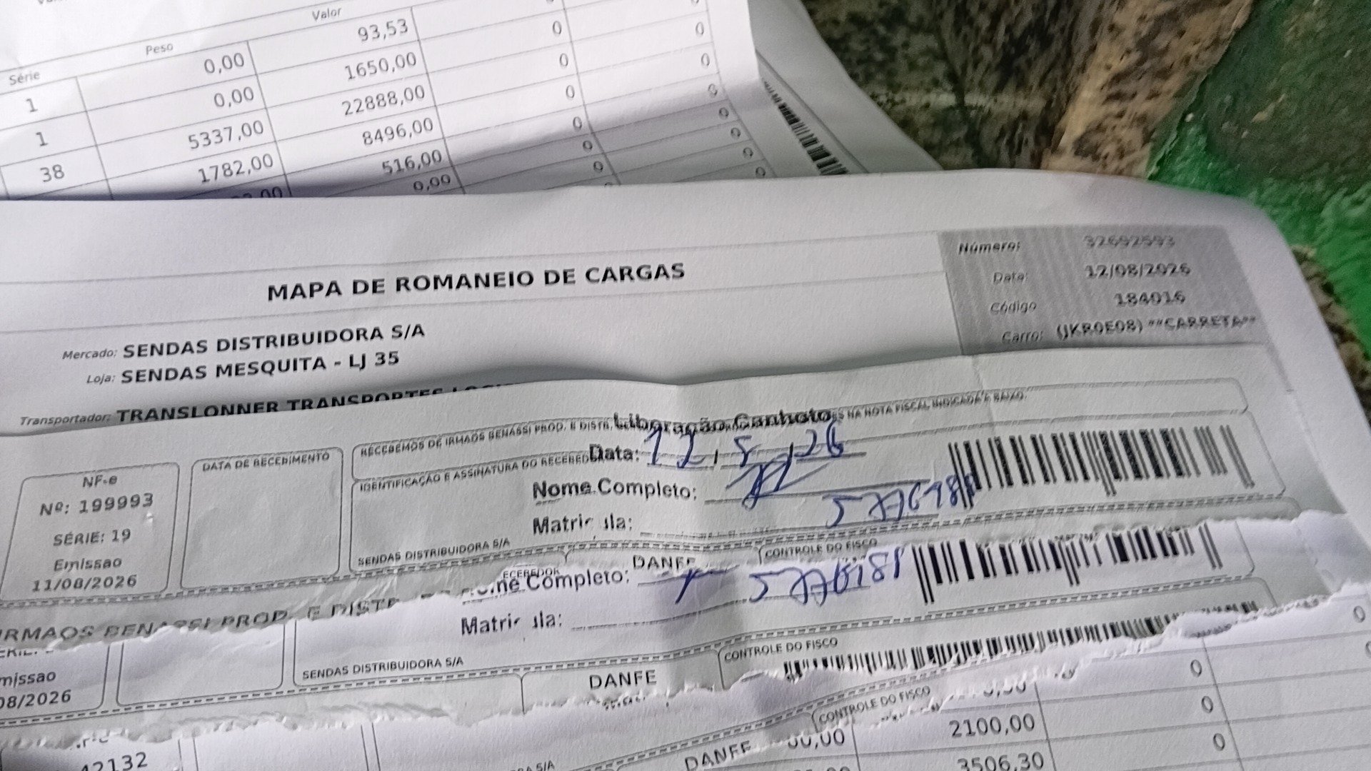 Canhoto 168903993